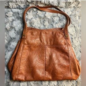 Tooled Leather Bag by American Leather Co.